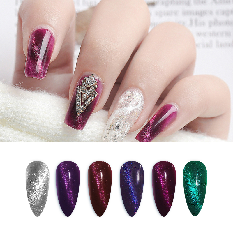 NUEVO Nail Acrylic Poly Gel Soak Off Venta al por mayor Cat Eyes Gel Polish