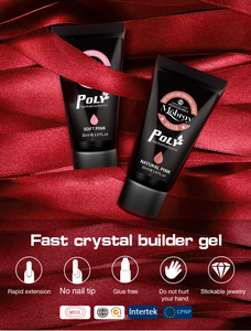Venta al por mayor de alta calidad Uv Builder Poly Gel muestra gratis etiqueta privada disponible