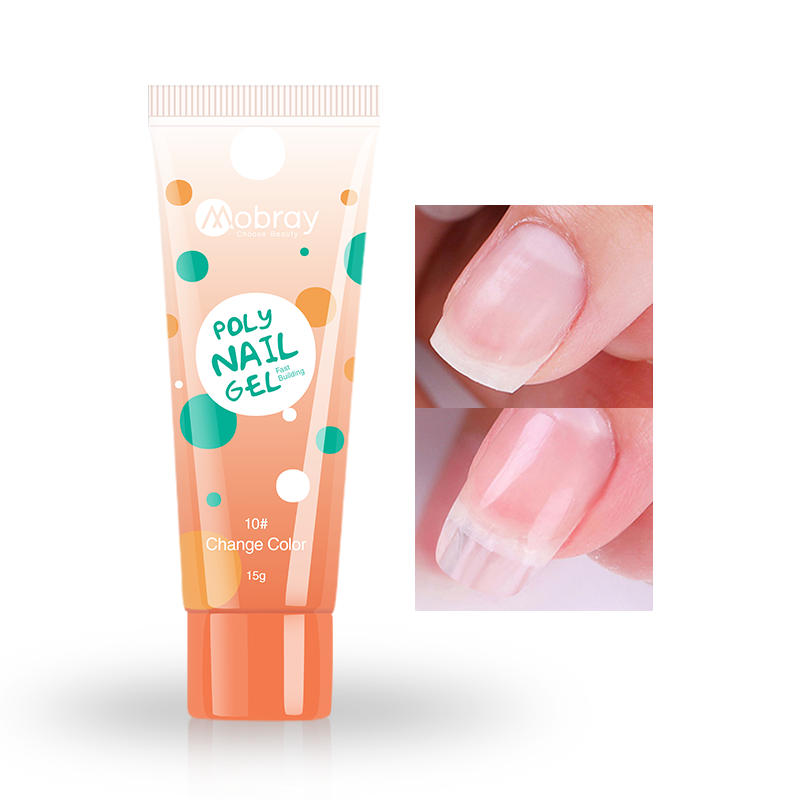 Mobray Wholesale Supply Extension Poly Gel Nail Etiqueta personalizada