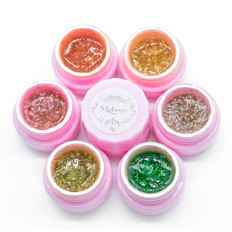 Mobray Nail Fabricación Suministro al por mayor Dry Flower Gel Nail Art Beauty