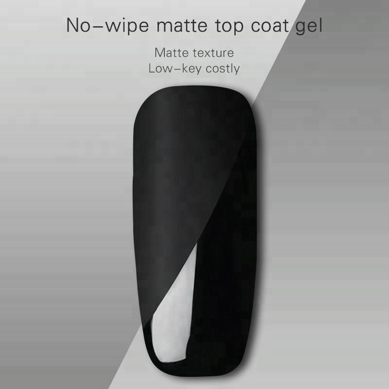 Fabricación No limpie la capa superior mate transparente Nails Uv Gel Suministro al por mayor