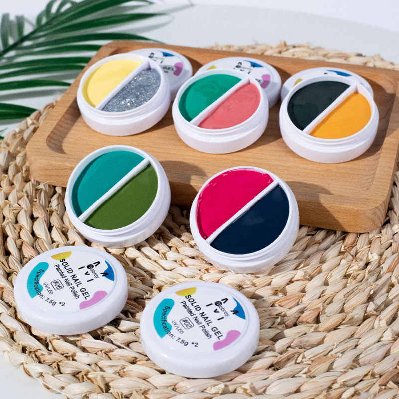 Mobray Private Label Solid Pudding Cream Gel Polish Suministro al por mayor Muestra gratis